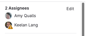 multiple assignees for merge requests sidebar